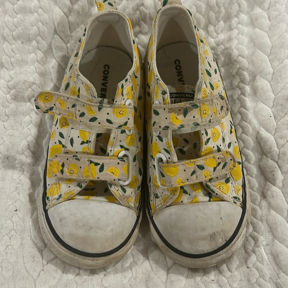 Converse Girls Lemon Shoes
